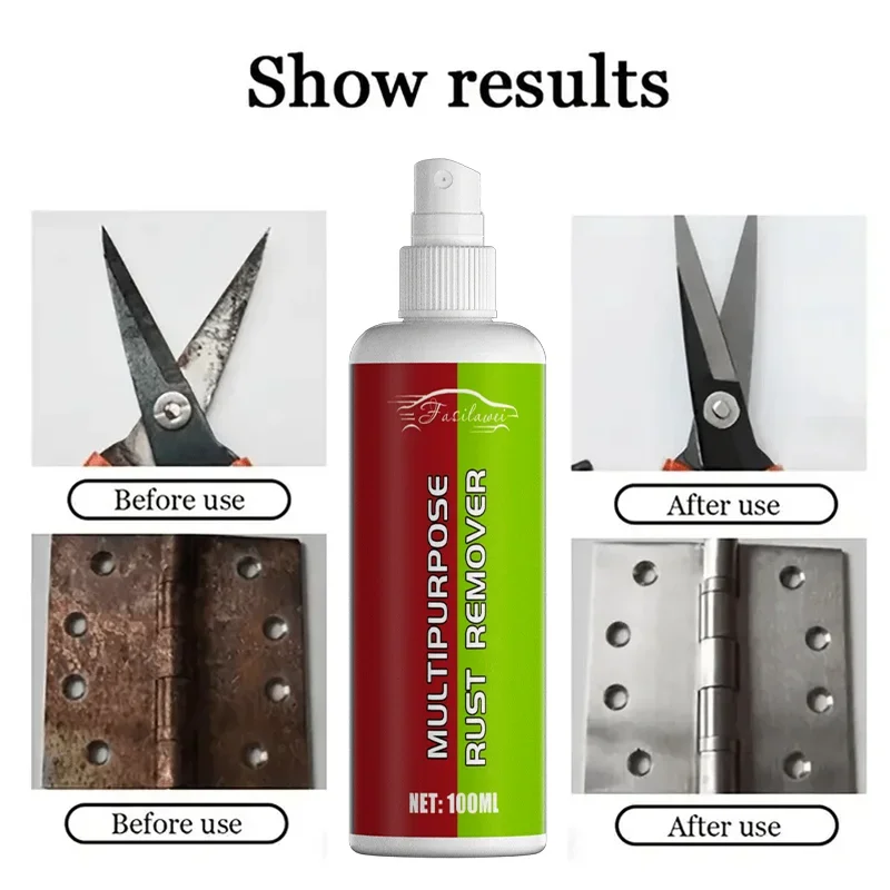 Универсальный восстанавливающий спрей для удаления ржавчины для автомобильных колес и металлических поверхностей, сильное обеззараживание, гладкое и надежное
Универсальный восстанавливающий спрей для удаления ржавчины для автомобильных колес и металлических поверхностей, сильное обеззараживание, гладкое и надежное
