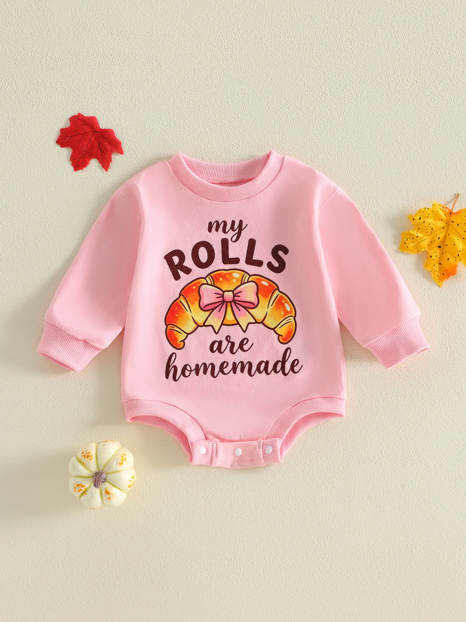 Letters Print Letters Print Fall Thanksgiving-Romper-Long Infant Thanksgiving Romper Girl-Thanksgiving Fall Long Sleeve Crew
Letters Print Letters Print Fall Thanksgiving-Romper-Long Infant Thanksgiving Romper Girl-Thanksgiving Fall Long Sleeve Crew