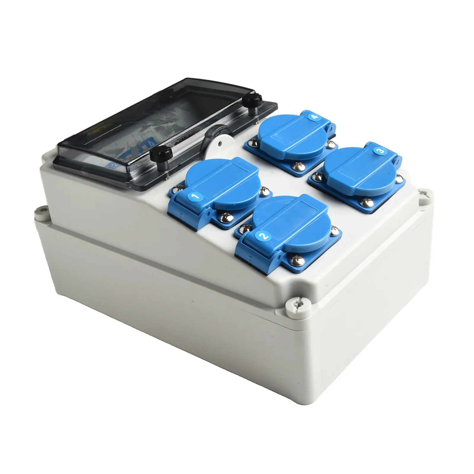 Waterproof Distribution Breaker Box Exterior-Mounted IP65 Power Distribution Box Plastic Wall Switch Socket Electrical Box
Waterproof Distribution Breaker Box Exterior-Mounted IP65 Power Distribution Box Plastic Wall Switch Socket Electrical Box