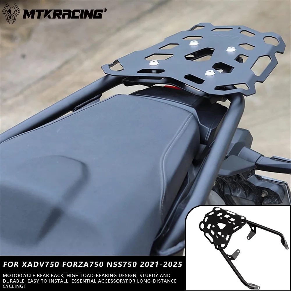 MTKRACING for HONDA XADV750 FORZA750 NSS750 2021-2025 Motorcycle Rear Luggage Rack Cargo Holder Top Box Carrier Shelf Bracket
MTKRACING for HONDA XADV750 FORZA750 NSS750 2021-2025 Motorcycle Rear Luggage Rack Cargo Holder Top Box Carrier Shelf Bracket