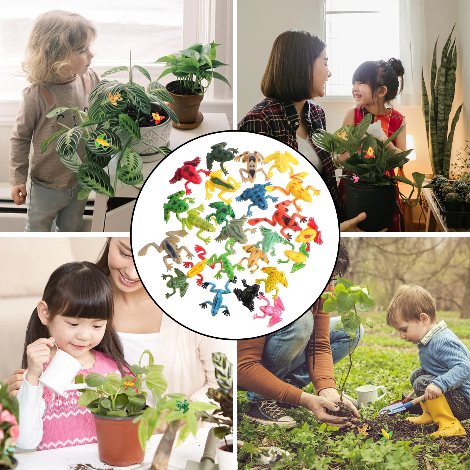 24 шт. имитационных лягушек из безопасного ПВХ, разноцветные, с высокой детализацией, водонепроницаемые, декоративные миниатюрные лягушки для детского аквариума
24 шт. имитационных лягушек из безопасного ПВХ, разноцветные, с высокой детализацией, водонепроницаемые, декоративные миниатюрные лягушки для детского аквариума