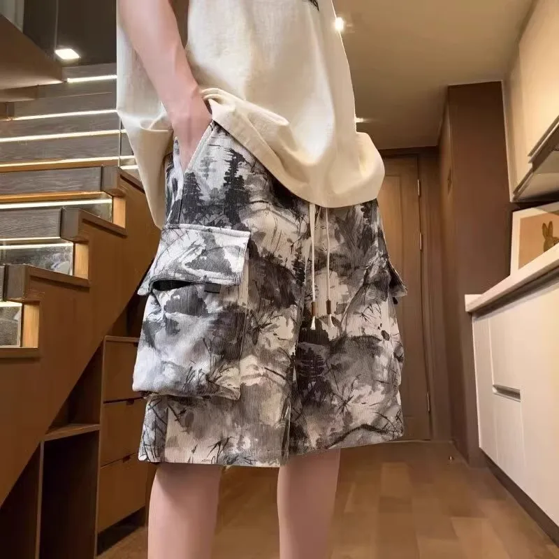 Work Pants Summer New Camouflage Three-dimensional Bag Half Trousers Loose Oversized Casual Pants Unisex Punk Hip Hop Shorts
Work Pants Summer New Camouflage Three-dimensional Bag Half Trousers Loose Oversized Casual Pants Unisex Punk Hip Hop Shorts