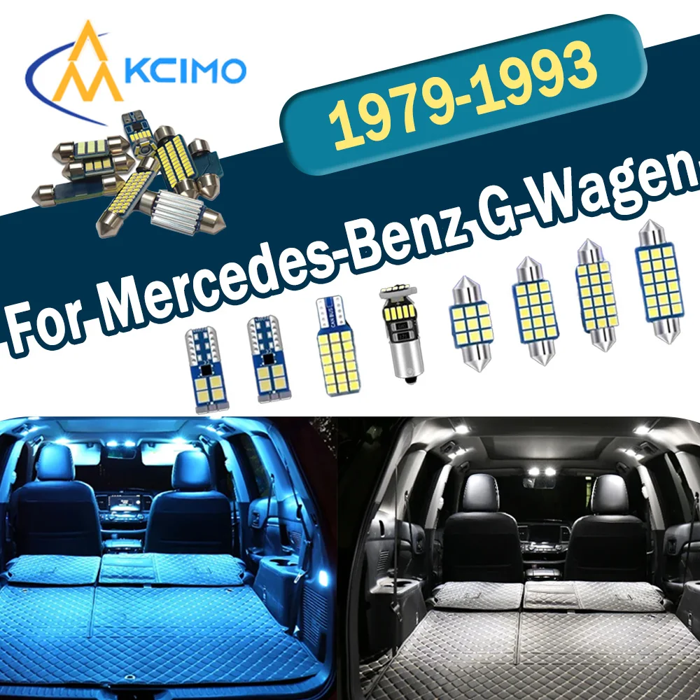Enhanced Brightness CANBUS No Error LED Interior Light Kit For Mercedes-Benz G-Wagen G Class 1979-1993 Dome Lights Bulbs Set
Enhanced Brightness CANBUS No Error LED Interior Light Kit For Mercedes-Benz G-Wagen G Class 1979-1993 Dome Lights Bulbs Set