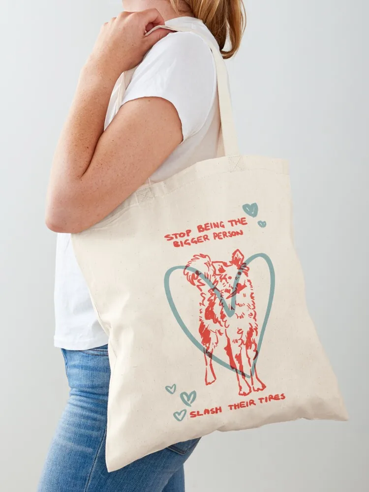 stop being the bigger person! Tote Bag custom canvas bag great bag large tote shopper bags
stop being the bigger person! Tote Bag custom canvas bag great bag large tote shopper bags