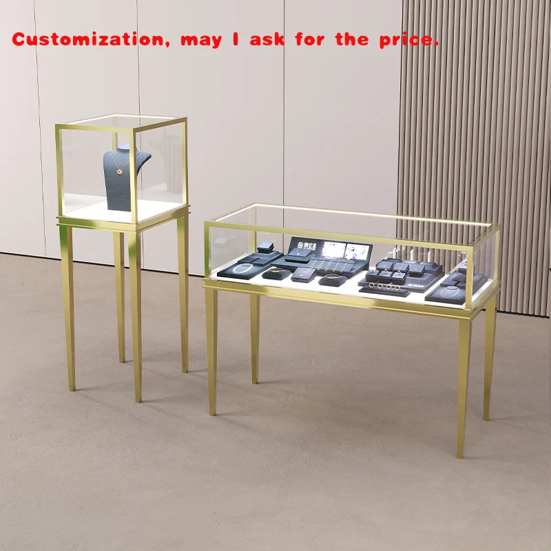 на заказ. Роскошная нержавеющая сталь и закаленное стекло, настраиваемая запираемая витрина для ювелирных изделий со светодиодной подсветкой, розничное использование
на заказ. Роскошная нержавеющая сталь и закаленное стекло, настраиваемая запираемая витрина для ювелирных изделий со светодиодной подсветкой, розничное использование