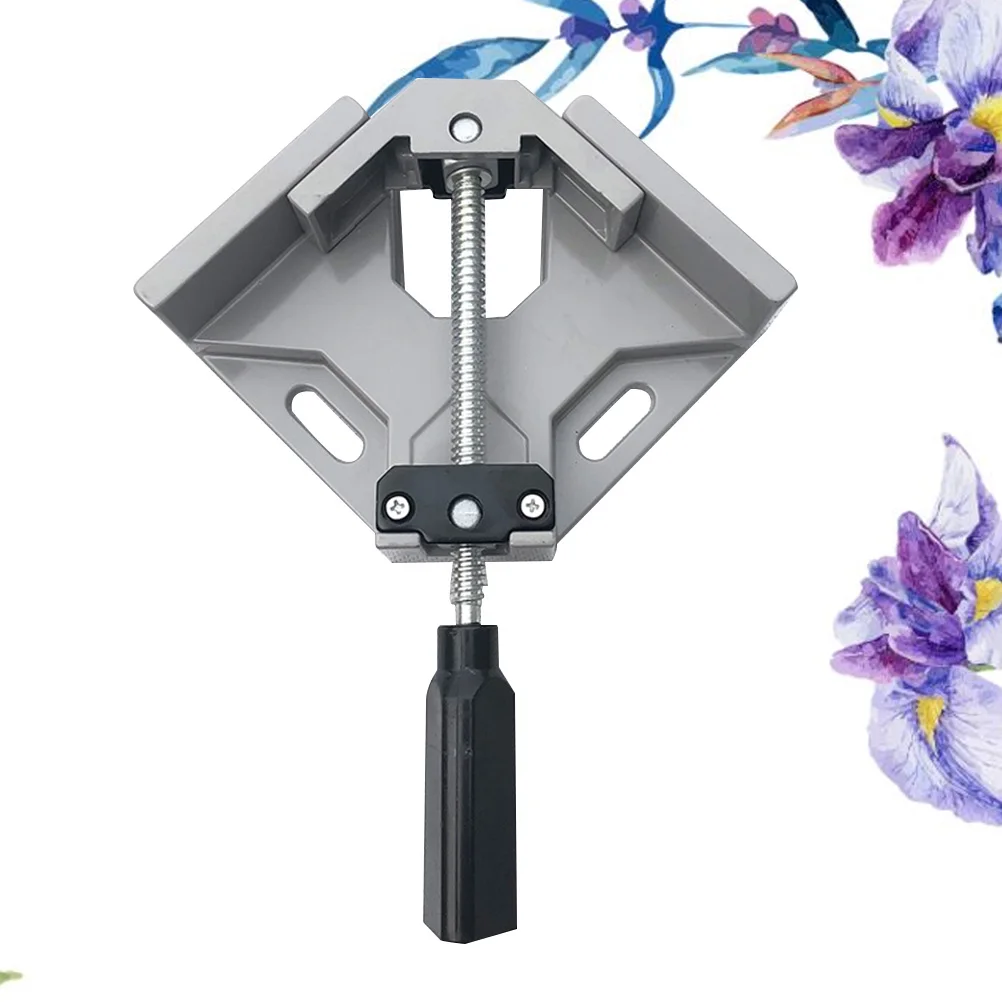 Adjustable Single Handle 90 Degree Aluminum Alloy Right Angle Clamp For Woodworking Welding Cabinet Furniture Frame Wood Angle 
Adjustable Single Handle 90 Degree Aluminum Alloy Right Angle Clamp For Woodworking Welding Cabinet Furniture Frame Wood Angle