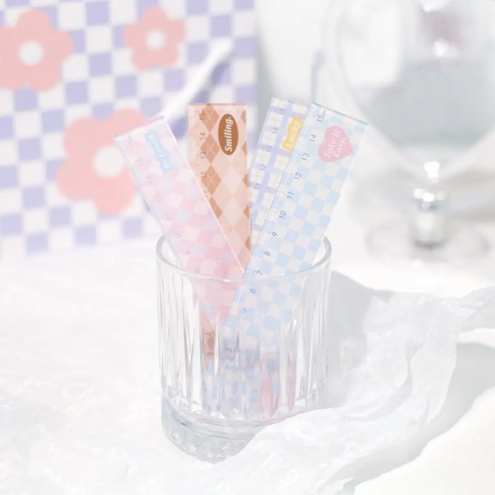 15 cm Checkerboard Ruler Accessories School Supplies Drawing Tool Transparent Stationery School Supplies
15 cm Checkerboard Ruler Accessories School Supplies Drawing Tool Transparent Stationery School Supplies