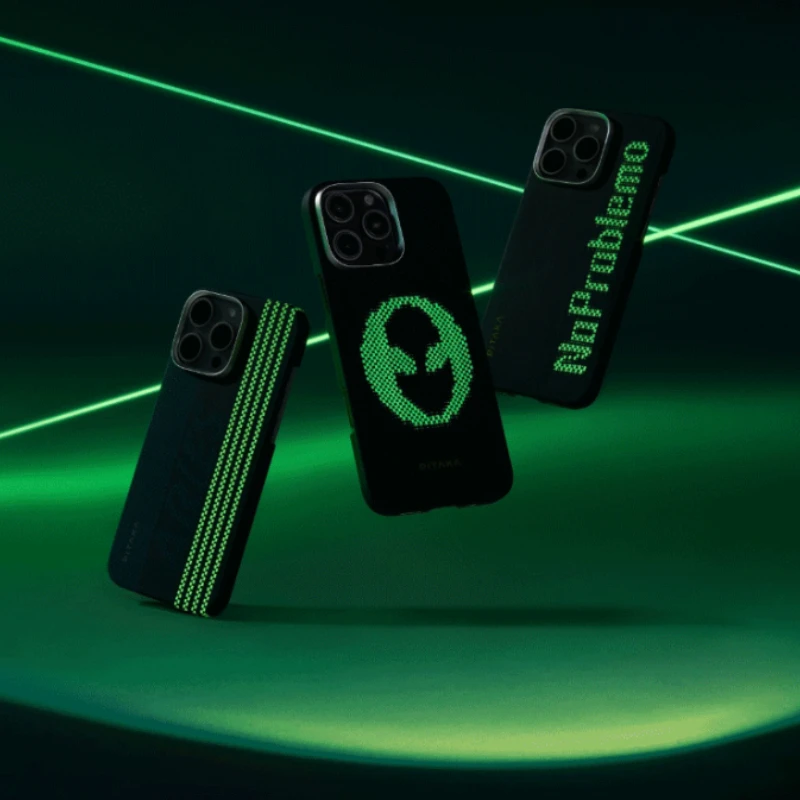 PITAKA-Carbon Fiber Pattern Phone Case, Protective Case, Magsafe Magnetic, Luminescent Gift, iPhone 16 Pro Max
PITAKA-Carbon Fiber Pattern Phone Case, Protective Case, Magsafe Magnetic, Luminescent Gift, iPhone 16 Pro Max