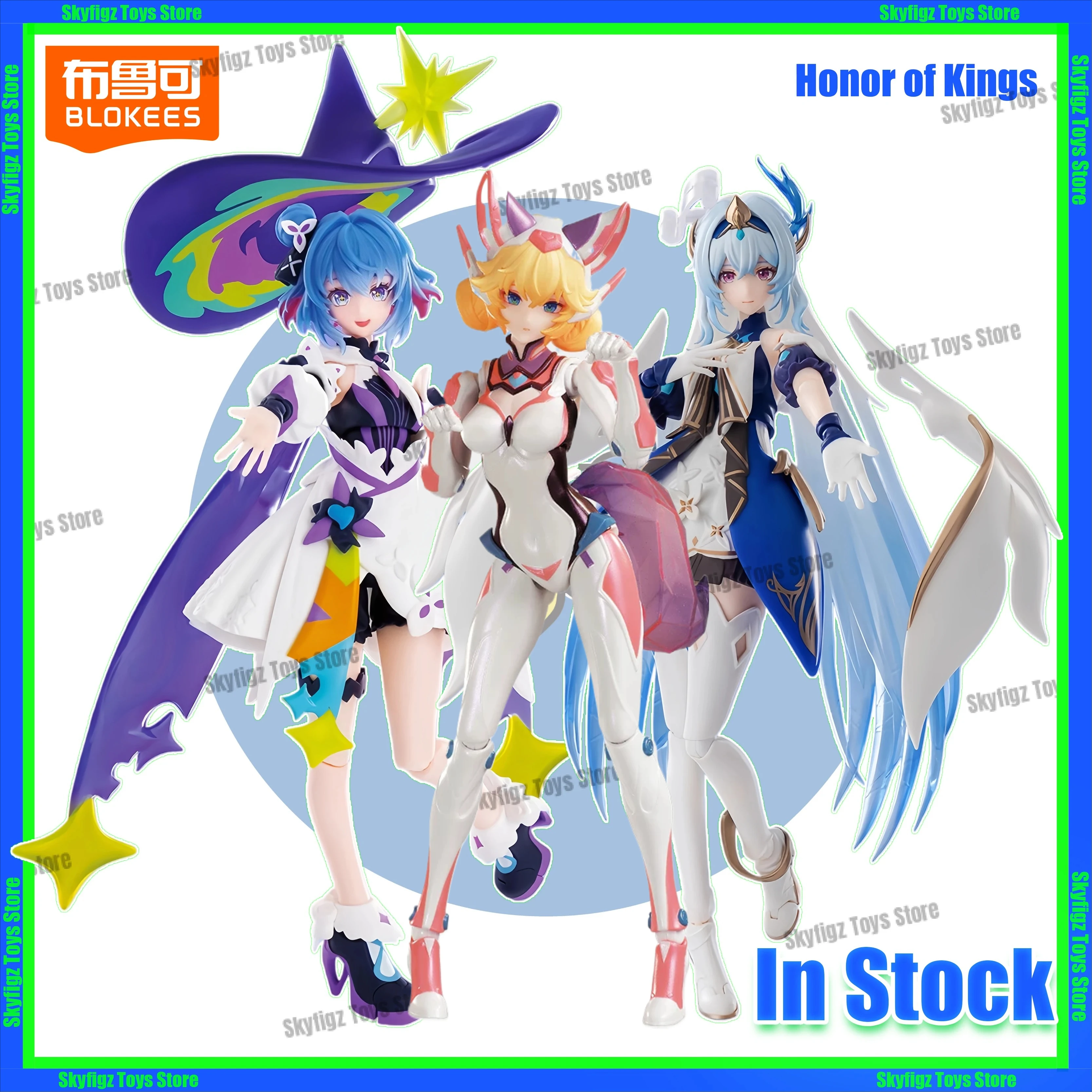 In Stock Blokees Fox Daji Miracle Edition-Honor of Kings Da Qiao Xiao Qiao Action Figures Ornaments Gifts Collectible Figures
In Stock Blokees Fox Daji Miracle Edition-Honor of Kings Da Qiao Xiao Qiao Action Figures Ornaments Gifts Collectible Figures