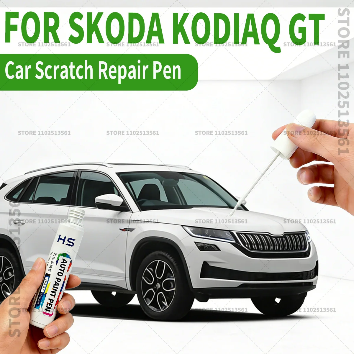 Ручка-корректор для ремонта автомобильной краски, средство для удаления царапин, аксессуары для самостоятельного ремонта авто для Skoda Kodiaq GT, белый, черный, красный, синий, золотой цвет Aurora
Ручка-корректор для ремонта автомобильной краски, средство для удаления царапин, аксессуары для самостоятельного ремонта авто для Skoda Kodiaq GT, белый, черный, красный, синий, золотой цвет Aurora
