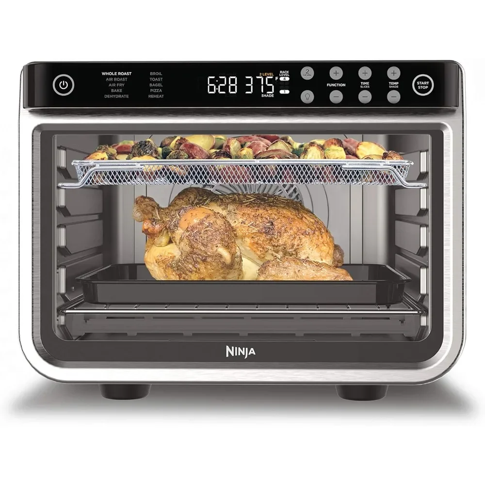 Foodi 10-в-1 XL Pro Air Fry Цифровой настольный конвекционный тостер с обезвоживания и разогревом, 1800 Вт
Foodi 10-в-1 XL Pro Air Fry Цифровой настольный конвекционный тостер с обезвоживания и разогревом, 1800 Вт