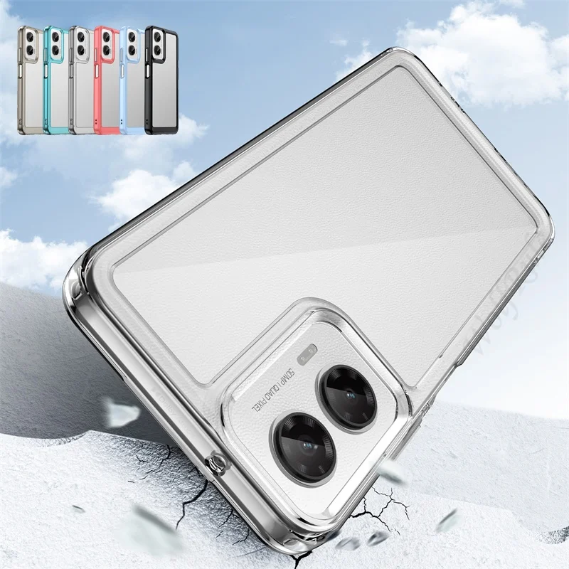 For Motorola Moto G35 Case Cover Moto G35 Capas Phone Bumper Back Shockproof Transparent Colour Clear For Fundas Moto G35 G 35
For Motorola Moto G35 Case Cover Moto G35 Capas Phone Bumper Back Shockproof Transparent Colour Clear For Fundas Moto G35 G 35