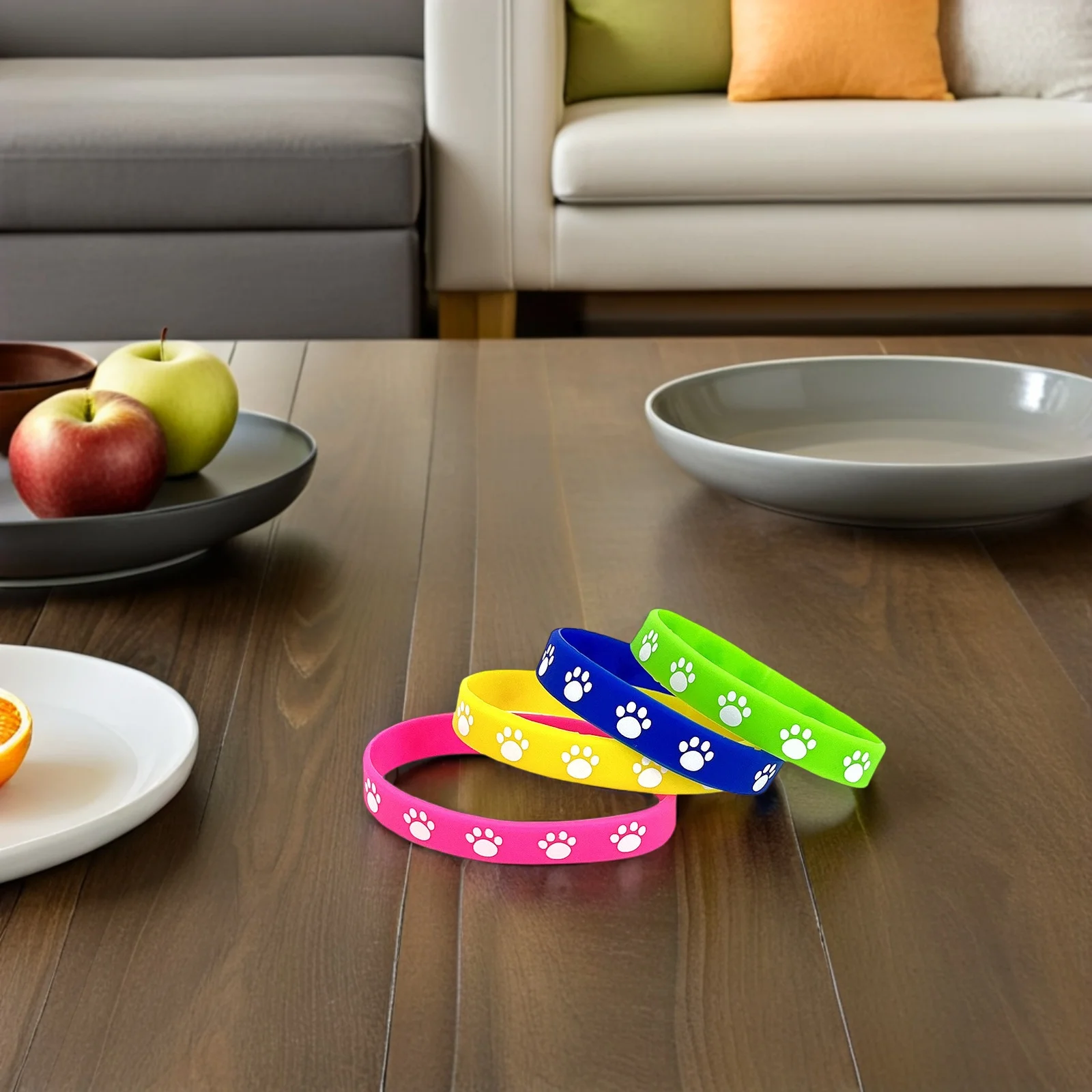 32 шт., силиконовые эластичные браслеты в виде собачьей лапы, мягкие водонепроницаемые браслеты, подарок для дня рождения, наполнители для сумок, браслет с принтом лапы 
32 шт., силиконовые эластичные браслеты в виде собачьей лапы, мягкие водонепроницаемые браслеты, подарок для дня рождения, наполнители для сумок, браслет с принтом лапы