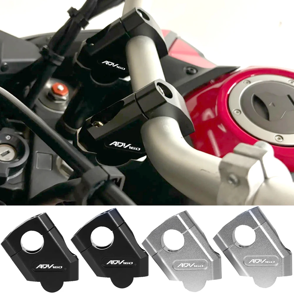 For Honda ADV160 ADV 160 2023 Motorcycle Handlebar Riser Bar Mount Handle Heightening Clamp Pit Motorbike Accessories
For Honda ADV160 ADV 160 2023 Motorcycle Handlebar Riser Bar Mount Handle Heightening Clamp Pit Motorbike Accessories