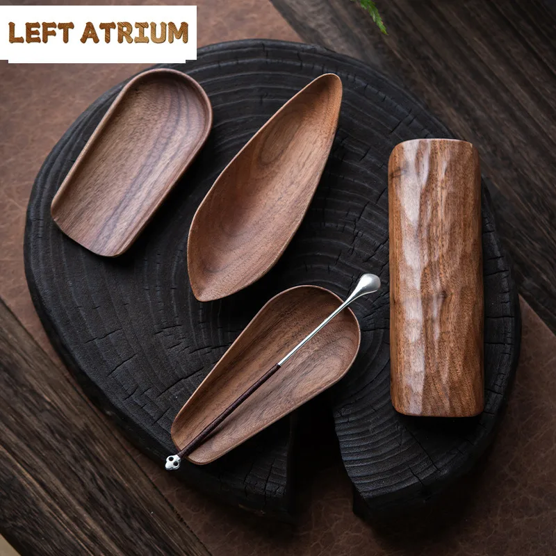 Boutique Walnut Wood Tea Spatula Zen Alloy Tea Spoon Set Six Gentlemen Elegant Tool Set Teaware Utensils Tableware Gift
Boutique Walnut Wood Tea Spatula Zen Alloy Tea Spoon Set Six Gentlemen Elegant Tool Set Teaware Utensils Tableware Gift