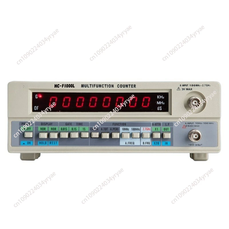 Frequency Meter 2.7G Frequency Crystal Oscillator Signal Counter Test 8 Led Display Hc-F2700L
Frequency Meter 2.7G Frequency Crystal Oscillator Signal Counter Test 8 Led Display Hc-F2700L