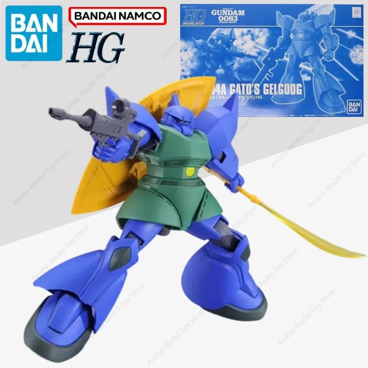 Original Bandai Genuine Figures Gundam HG 1/144 MS-14A Gato's Gelgoog Anime Figures Model Kits Action Collectibles Toys Gifts
Original Bandai Genuine Figures Gundam HG 1/144 MS-14A Gato's Gelgoog Anime Figures Model Kits Action Collectibles Toys Gifts