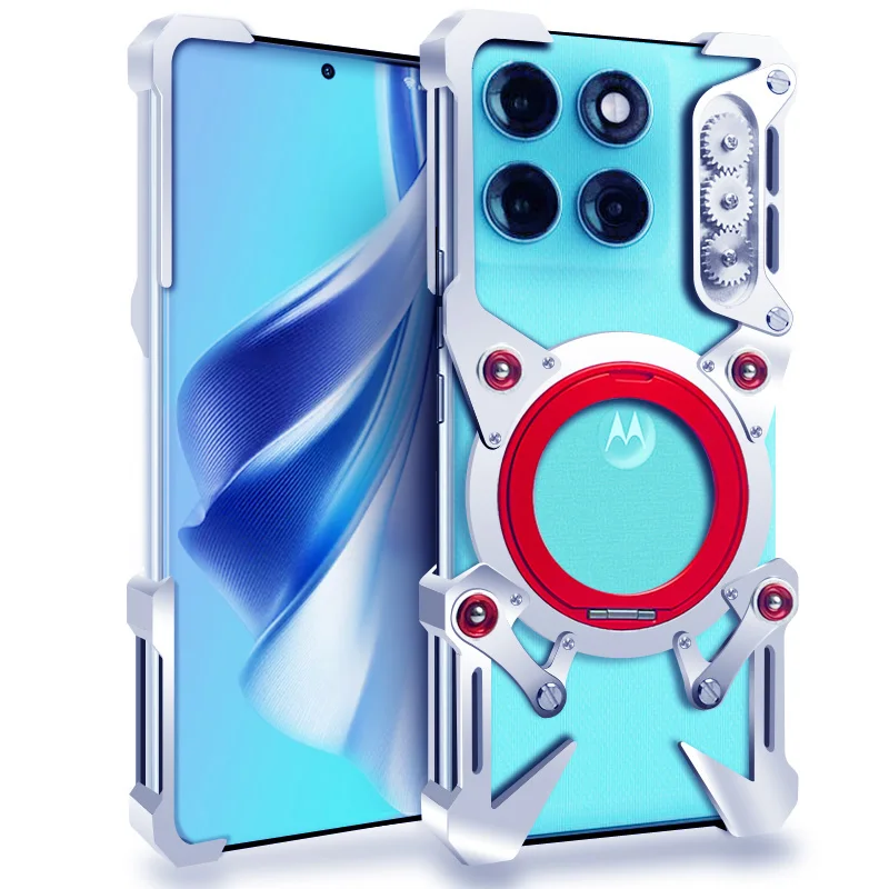 Luxury Armor Metal Aluminum Phone Bumper For Motorola G06 G17 G37 G57 G67 G86 Power Cover Mechanical Purely Handmade Skull Case
Luxury Armor Metal Aluminum Phone Bumper For Motorola G06 G17 G37 G57 G67 G86 Power Cover Mechanical Purely Handmade Skull Case