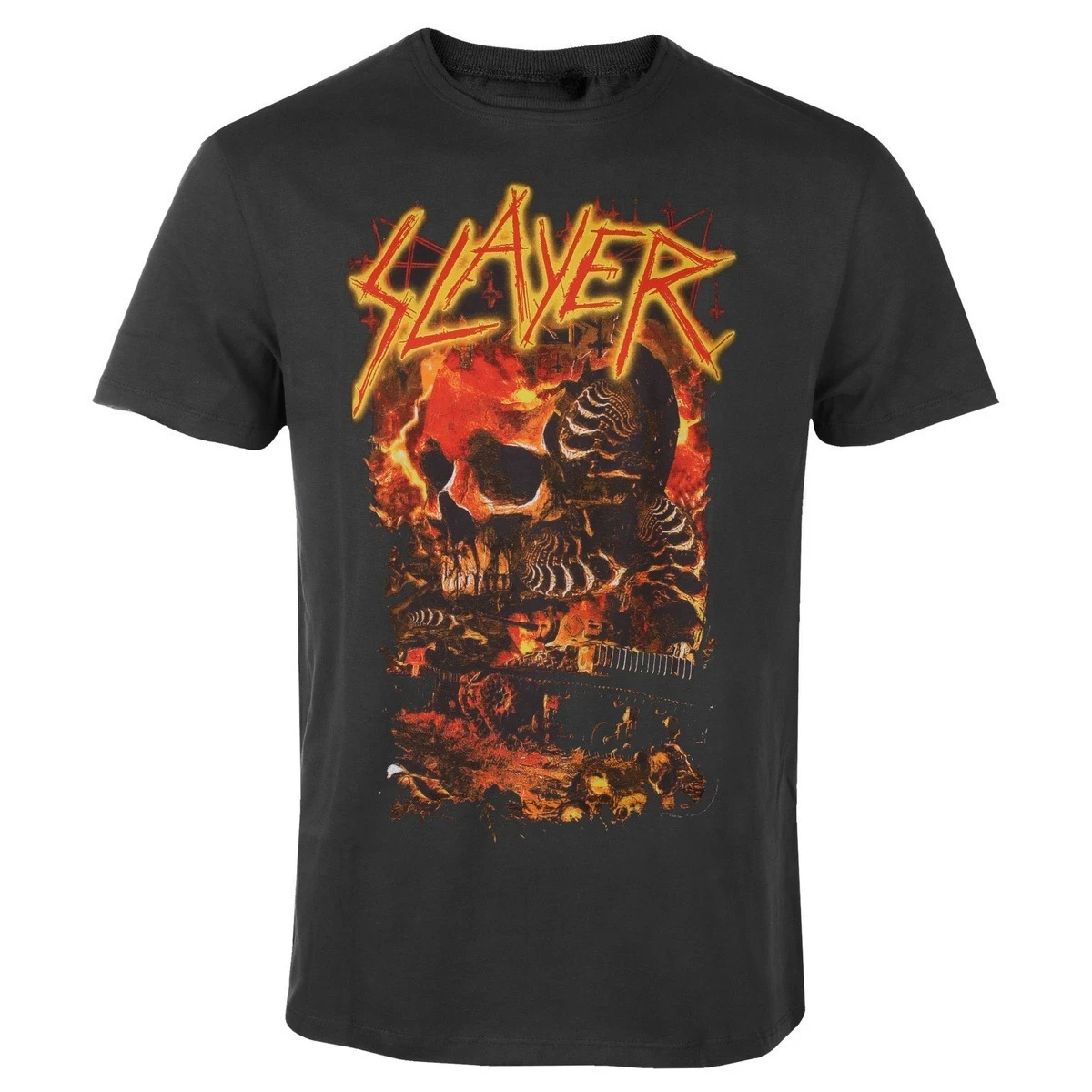 Slayer War Skull Peripheral Clothing Pattern Printing Summer Luxury Brand Cotton Men's and Women's T-Shirts Short Sleeves
Slayer War Skull Peripheral Clothing Pattern Printing Summer Luxury Brand Cotton Men's and Women's T-Shirts Short Sleeves