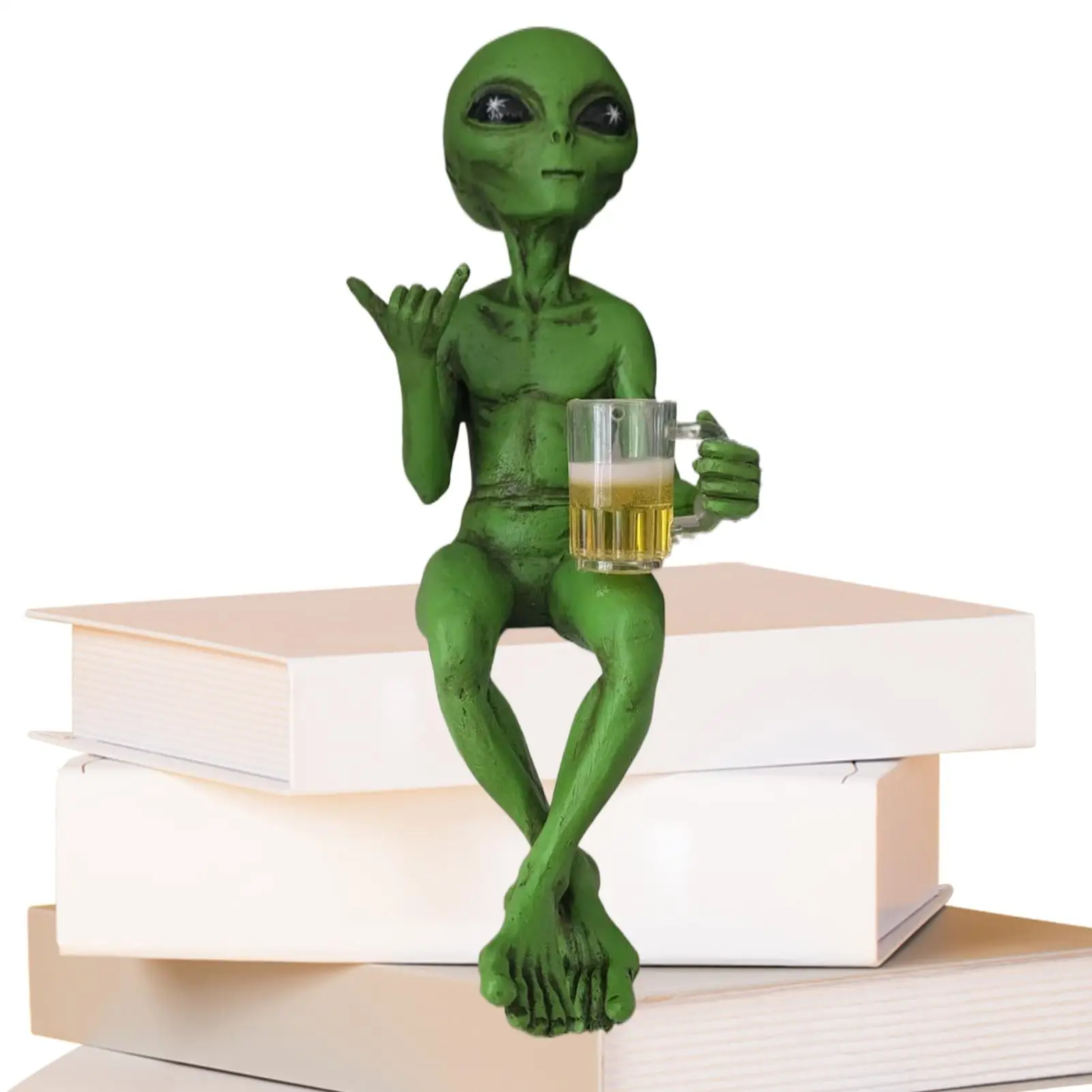 Alien Statue Beer Drinking Resin Novelty Collectibles Funny alien artwork Alien statue Funny desktop decoration Home Decor
Alien Statue Beer Drinking Resin Novelty Collectibles Funny alien artwork Alien statue Funny desktop decoration Home Decor
