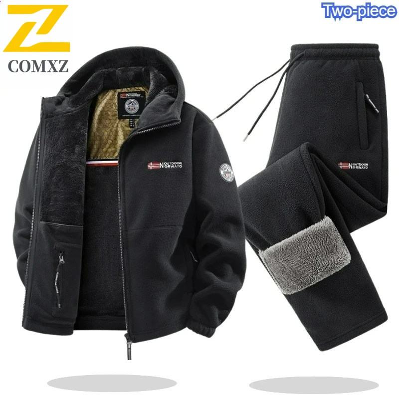 Adventure Two-Piece Set Men Featuring British Inspired Winter Sherpa Top Pants Multi-Functional Thermal Wear Fishing Camping
Adventure Two-Piece Set Men Featuring British Inspired Winter Sherpa Top Pants Multi-Functional Thermal Wear Fishing Camping