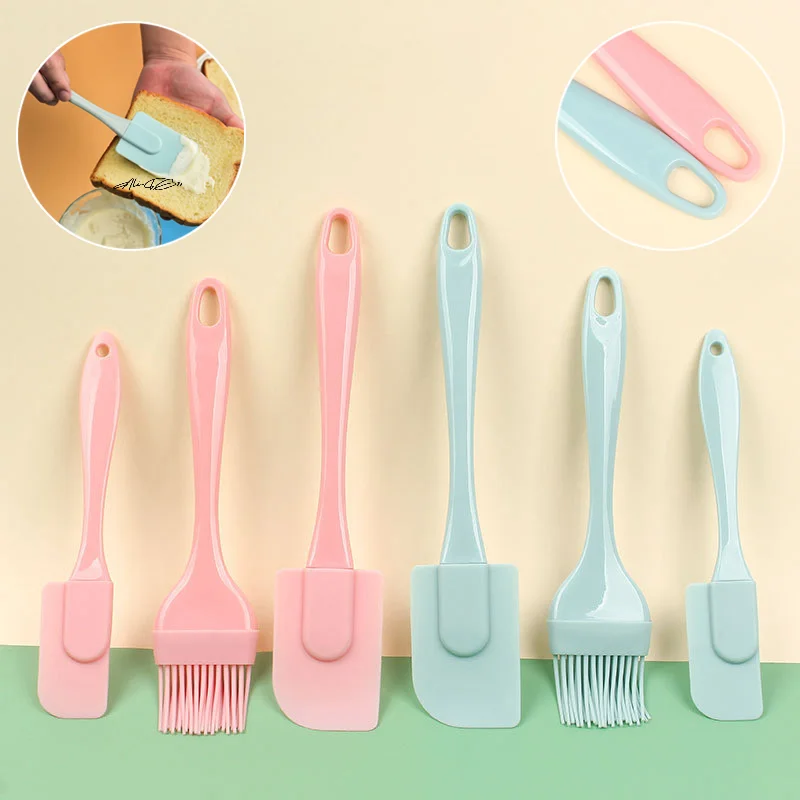 3Pcs Silicone Cream Scraper Spatula Set Non-Stick Bread Cake Butter Mixer Oil Brush with PP Handle Kitchen Baking Tools
3Pcs Silicone Cream Scraper Spatula Set Non-Stick Bread Cake Butter Mixer Oil Brush with PP Handle Kitchen Baking Tools