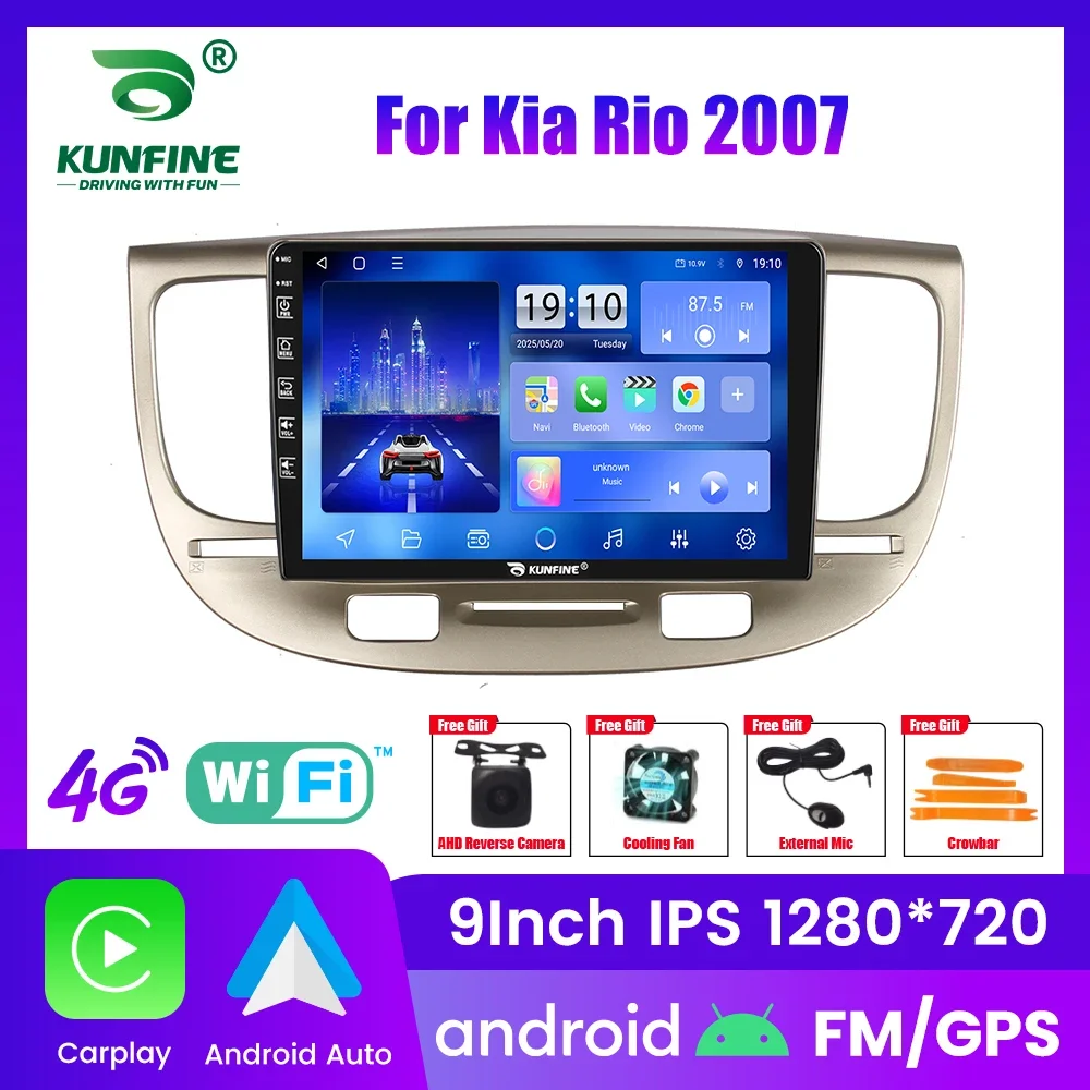 Android Car Radio For Kia Rio 2007 Car Stereo 2Din Octa Core GPS Navigation Player IPS Screen Carplay Android Auto
Android Car Radio For Kia Rio 2007 Car Stereo 2Din Octa Core GPS Navigation Player IPS Screen Carplay Android Auto