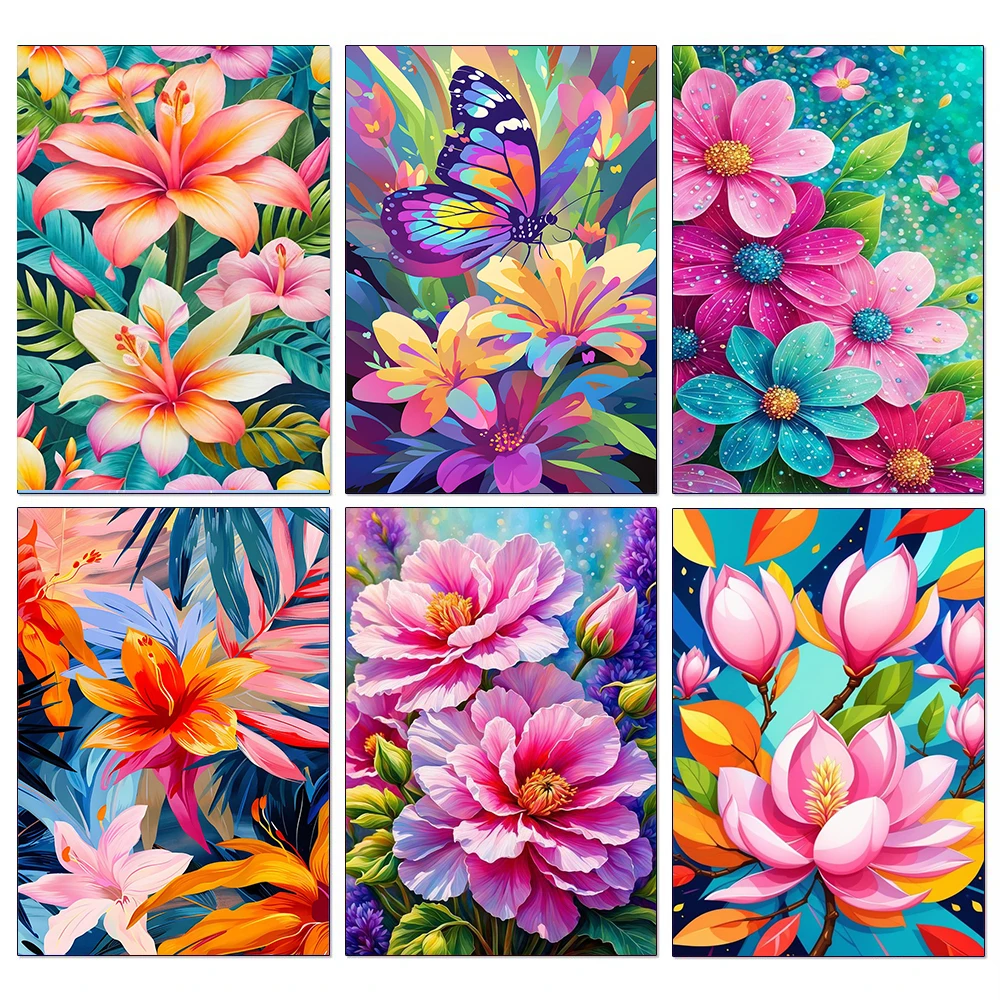 Vibrant Floral Diamond Painting Full Square Round Diamond Mosaic Embroidery Cross Stitch Kit DIY Home Decor Art Craft Gift
Vibrant Floral Diamond Painting Full Square Round Diamond Mosaic Embroidery Cross Stitch Kit DIY Home Decor Art Craft Gift
