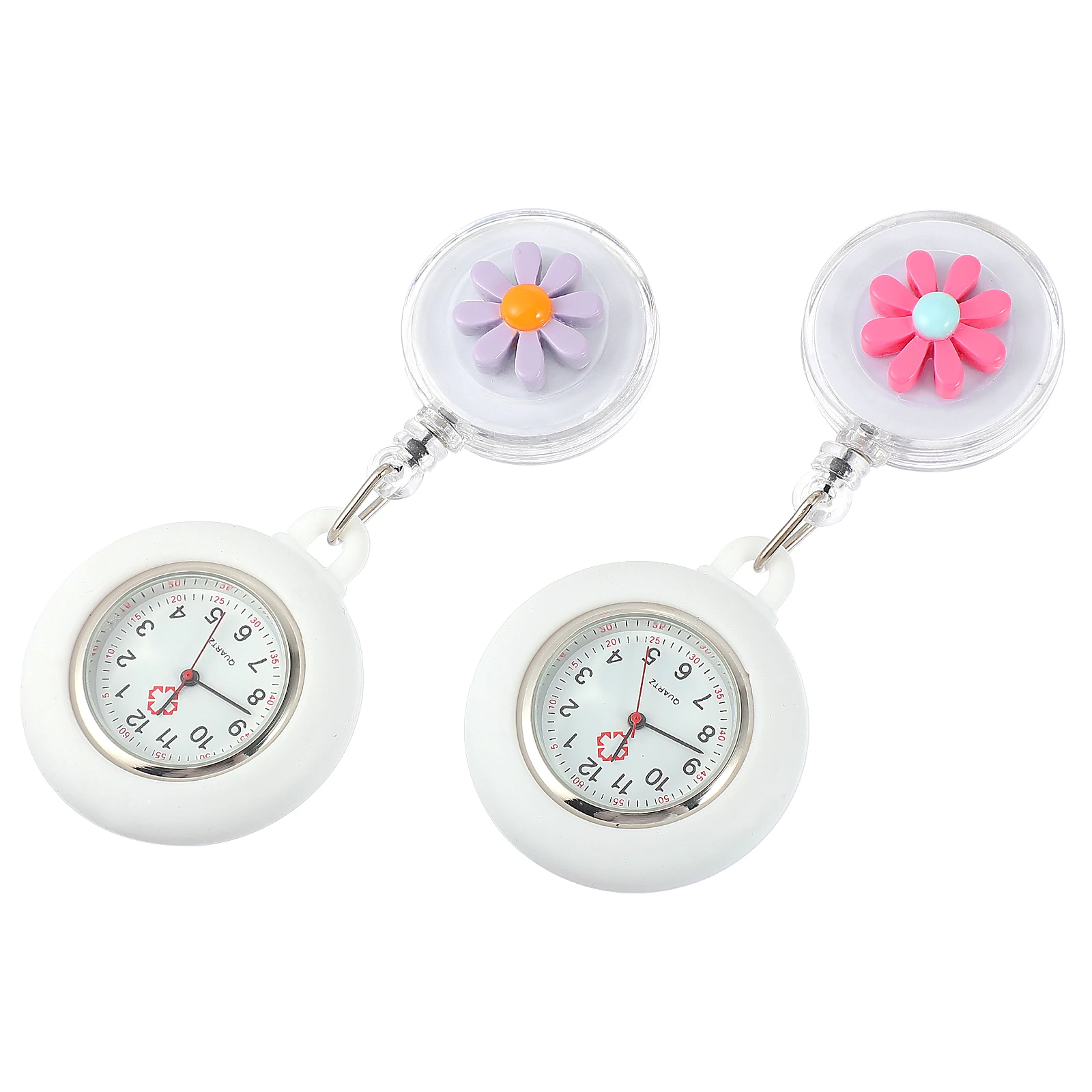 2Pcs Cartoon Silicone Pocket Watch Little Daisy Nurse Chest Cooking Lovely Decorative Accessories
2Pcs Cartoon Silicone Pocket Watch Little Daisy Nurse Chest Cooking Lovely Decorative Accessories