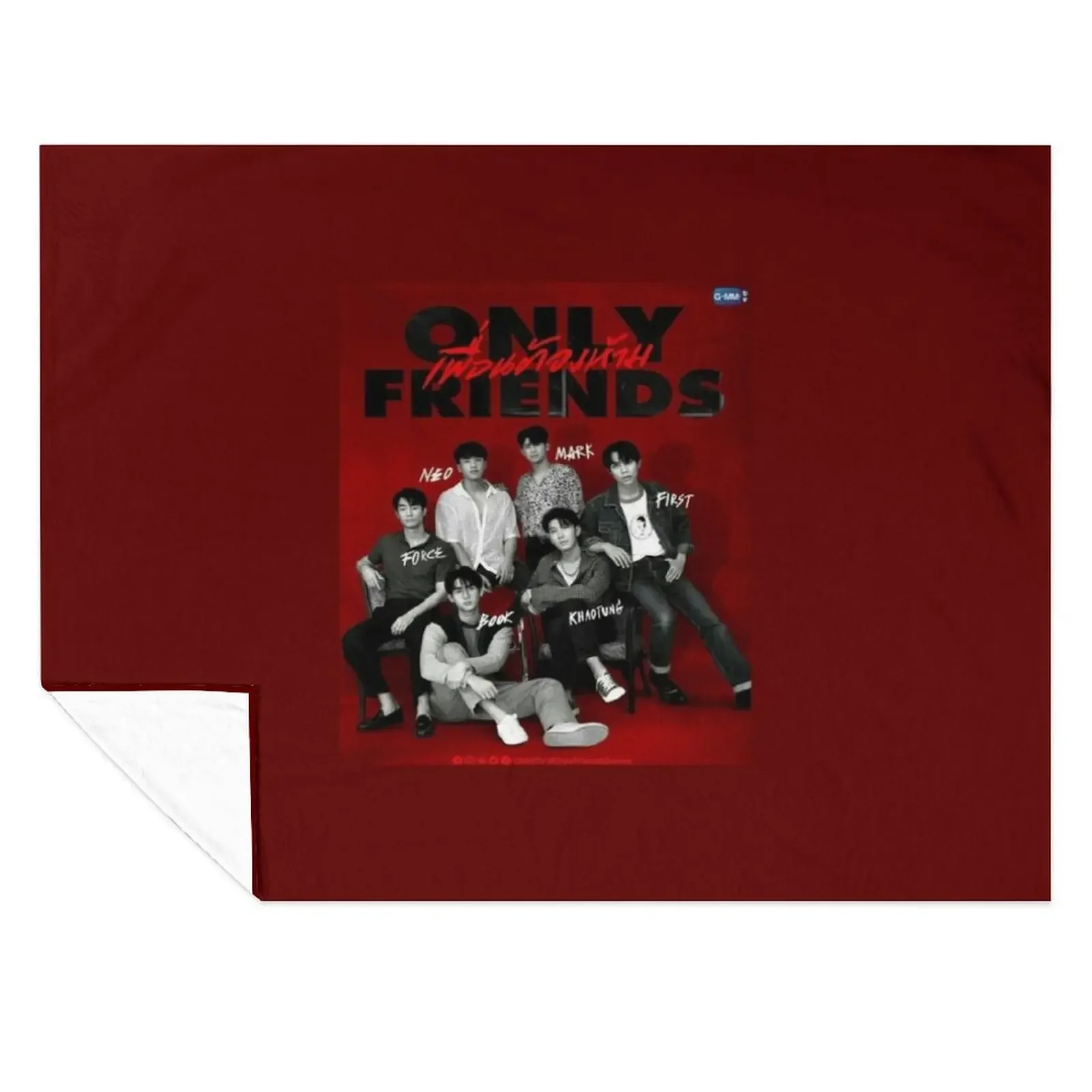 Only Friends BL drama Thai Throw Blanket Stuffeds wednesday Polar For Sofa Thin Blankets
Only Friends BL drama Thai Throw Blanket Stuffeds wednesday Polar For Sofa Thin Blankets