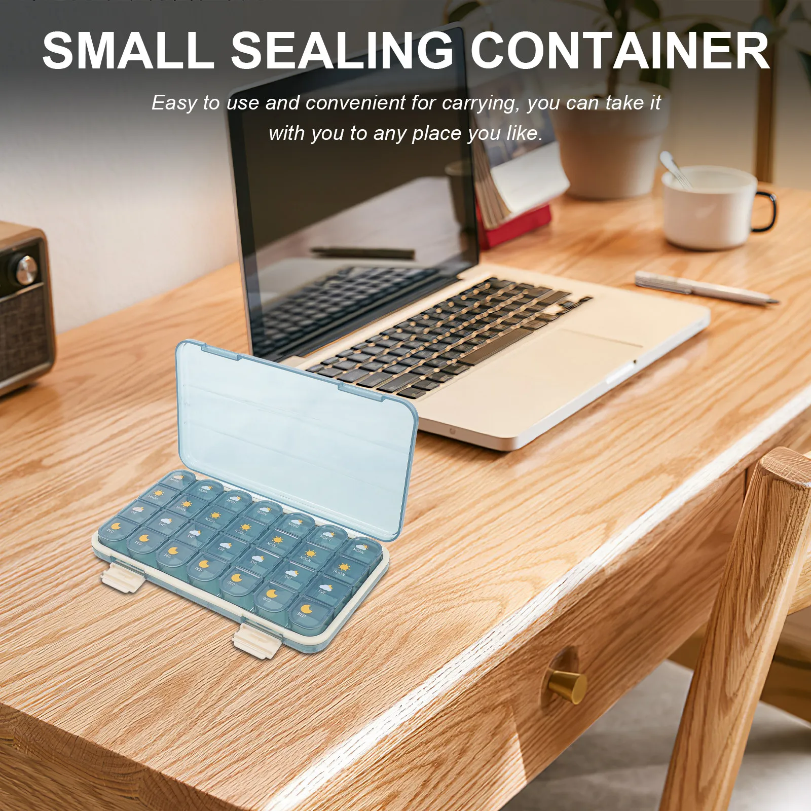 Medicine Dispenser Small Portable Leakproof Travel Organizer Weekly Pill Box Compact Case For Daily Use Trip Medicine Organizer
Medicine Dispenser Small Portable Leakproof Travel Organizer Weekly Pill Box Compact Case For Daily Use Trip Medicine Organizer