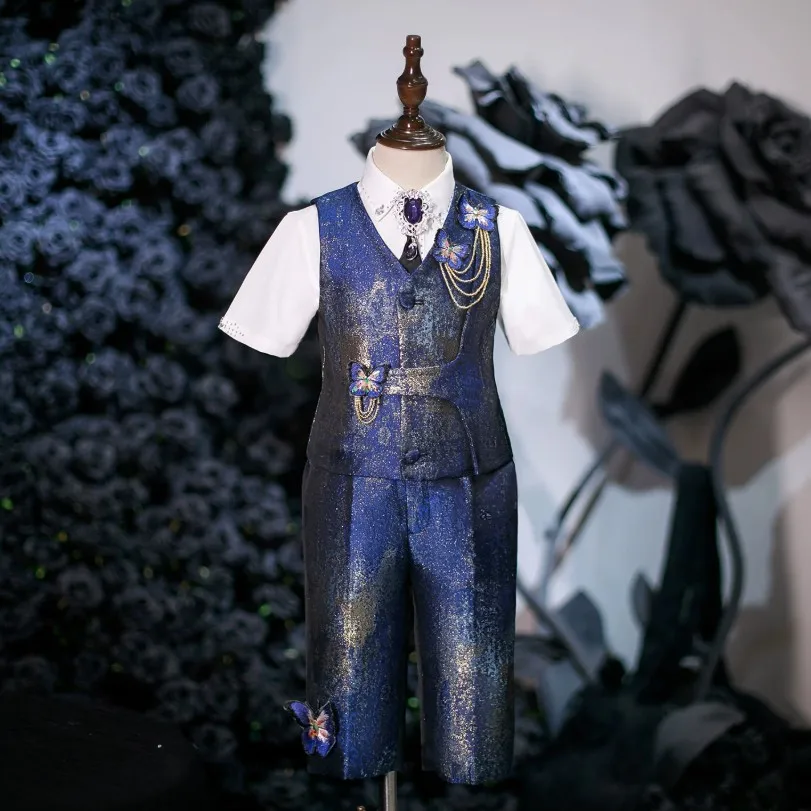 High Quality Boys Suits Wedding Birthday Page Boy Outfit Kids Formal Blazer A4994 Boys Graduation Suit
High Quality Boys Suits Wedding Birthday Page Boy Outfit Kids Formal Blazer A4994 Boys Graduation Suit