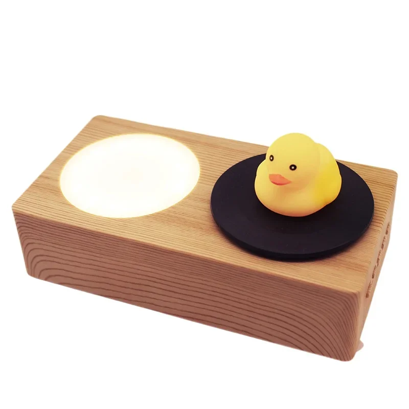 1 Creative bluetooth speaker, small vinyl retro record player, ambient night light, small stereo, birthday gifts
1 Creative bluetooth speaker, small vinyl retro record player, ambient night light, small stereo, birthday gifts