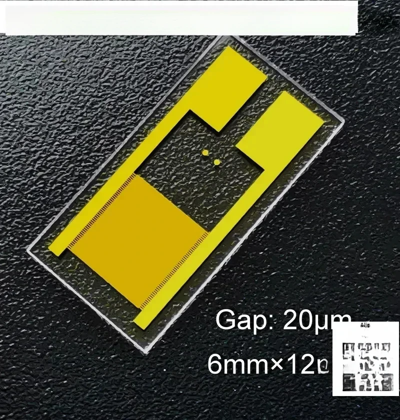20μm transparent interdigital electrode quartz glass MEMS gas bioelectrochemical sensor photoelectric detection 
20μm transparent interdigital electrode quartz glass MEMS gas bioelectrochemical sensor photoelectric detection