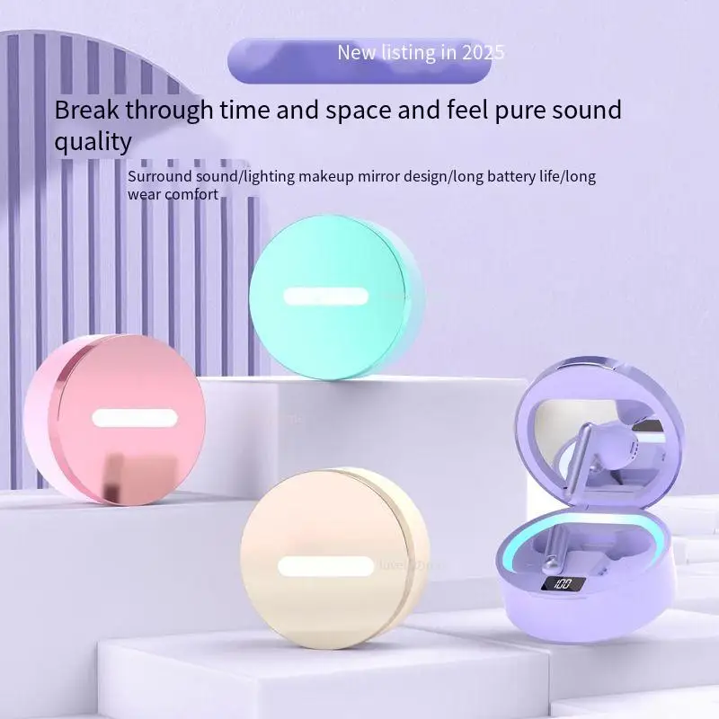 2025 новинка! Светодиодное освещение, косметическое зеркало, Bluetooth-гарнитура, сабвуфер, беспроводная затычка для ушей TWS для длительного срока службы батареи/косметики.
2025 новинка! Светодиодное освещение, косметическое зеркало, Bluetooth-гарнитура, сабвуфер, беспроводная затычка для ушей TWS для длительного срока службы батареи/косметики.