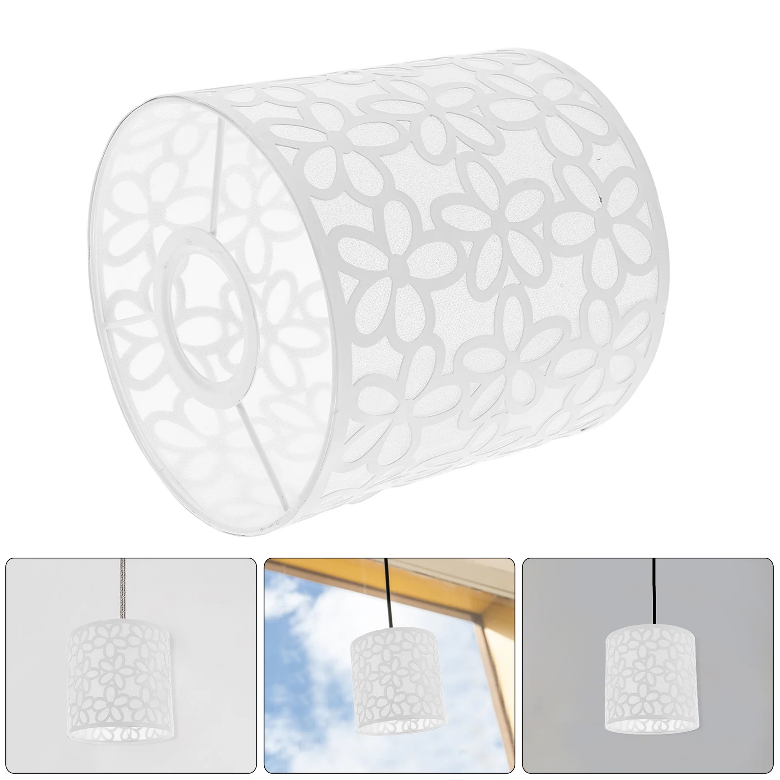 Stylish Iron Lampshade Intricate Floral Design Compatible E27 Sockets Versatile Cylindrical Shape Home Lighting
Stylish Iron Lampshade Intricate Floral Design Compatible E27 Sockets Versatile Cylindrical Shape Home Lighting