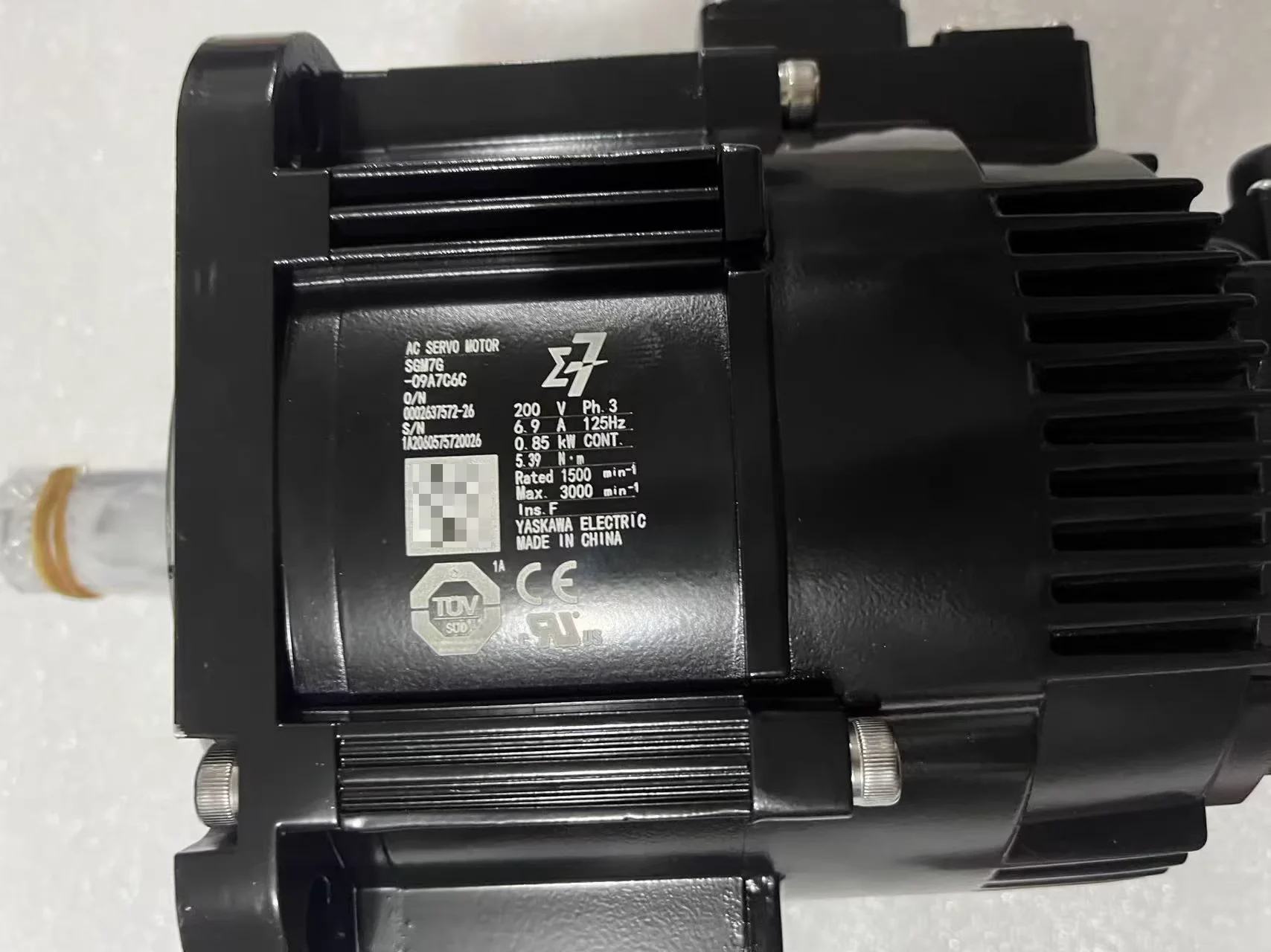 Original Genuine SGM7G-09A7C6C Brand New Servo Motor,SGM7G 09A7C6C,Fast shipping,In Stock
Original Genuine SGM7G-09A7C6C Brand New Servo Motor,SGM7G 09A7C6C,Fast shipping,In Stock