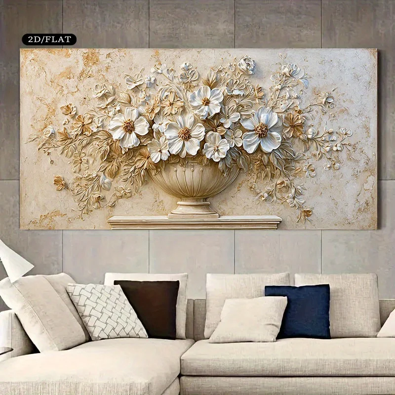 Large Frameless Modern Abstract Canvas Home Wall Art Poster Decor for Living Room, Bedroom, Corridor, Elegant Floral Art Poster
Large Frameless Modern Abstract Canvas Home Wall Art Poster Decor for Living Room, Bedroom, Corridor, Elegant Floral Art Poster