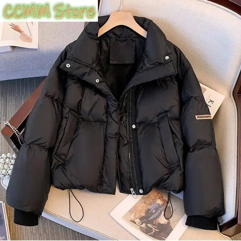 Women Down Cotton-Padded Jacket Girl Winter Warm Cotton Padded Coat Short Bread Outwear Ladies Down Jacket Thicken Outwear
Women Down Cotton-Padded Jacket Girl Winter Warm Cotton Padded Coat Short Bread Outwear Ladies Down Jacket Thicken Outwear