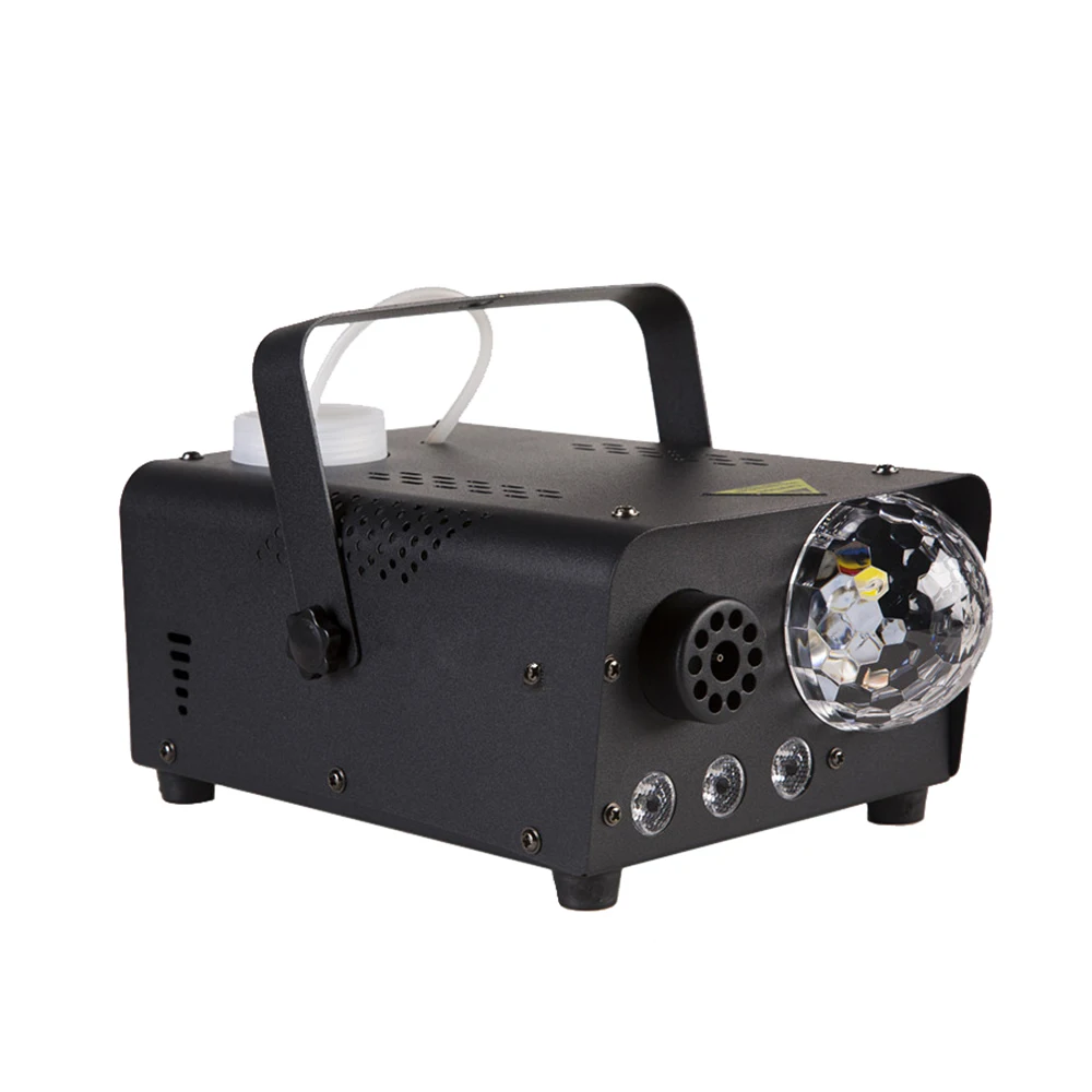 DJ Magic Ball Smoke Machine Stage Fog Machine with Remote Control Disco Party RGB Mixed Stage Effect Wedding Fogger Machine
DJ Magic Ball Smoke Machine Stage Fog Machine with Remote Control Disco Party RGB Mixed Stage Effect Wedding Fogger Machine