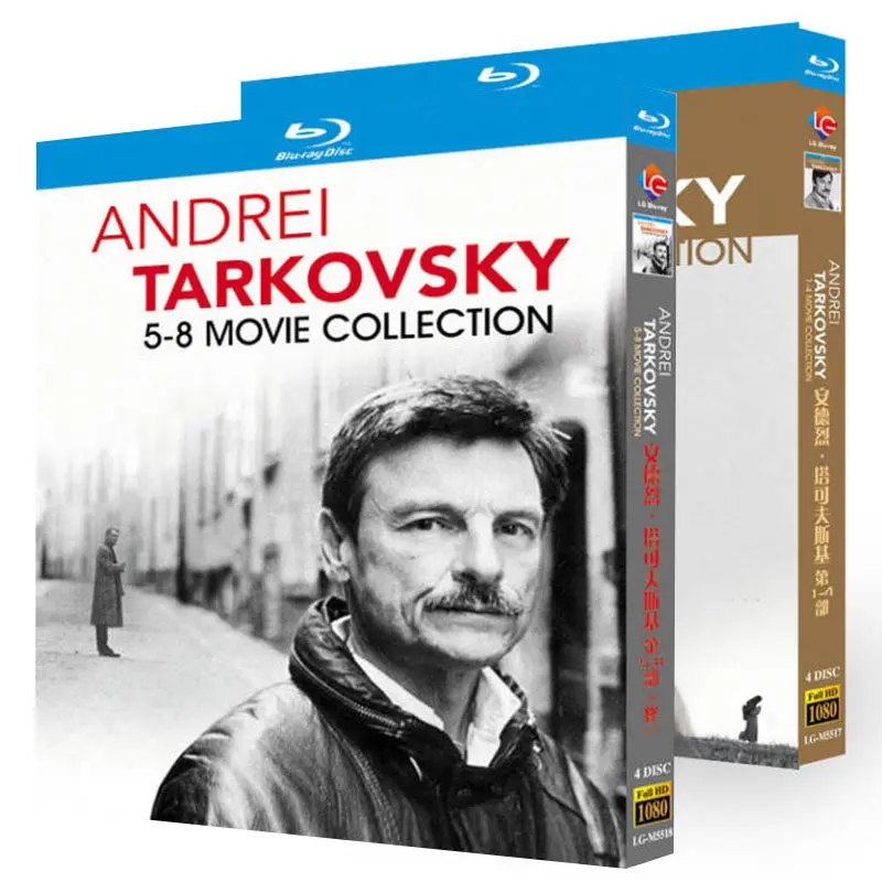 BD Blu-ray Movie Collection Andrei Tarkovsky Films 1961–1986 Box Set of 8 Discs
BD Blu-ray Movie Collection Andrei Tarkovsky Films 1961–1986 Box Set of 8 Discs