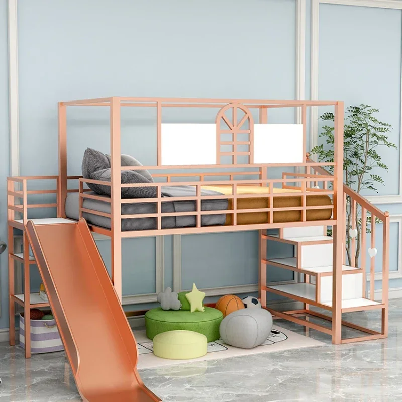 Custom loft elevated bed, half-height bed under the bed, children's tree house, castle princess, upper floor
Custom loft elevated bed, half-height bed under the bed, children's tree house, castle princess, upper floor