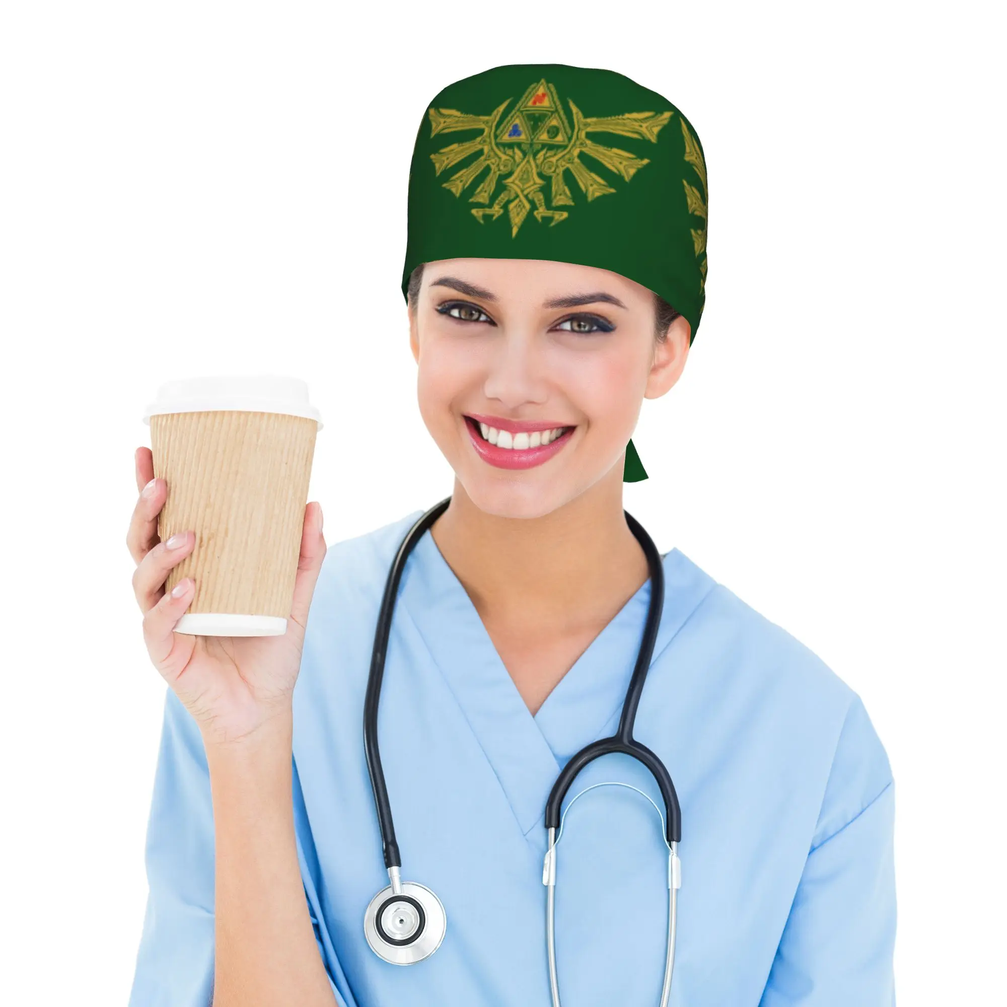 Custom Adjustable Z-Zeldas Working Hat Women Men Game Surgical Hat Scrub Nursing Doctor Surgeon Cap for Chef
Custom Adjustable Z-Zeldas Working Hat Women Men Game Surgical Hat Scrub Nursing Doctor Surgeon Cap for Chef