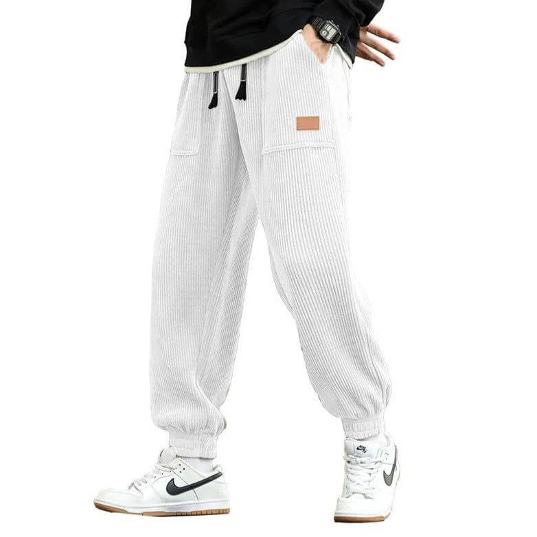 Men's Corduroy Running Pants Casual Workwear Loose Fit Drawstring Waist High Waist Special Wide Leg Non Ironed Spring Autumn
Men's Corduroy Running Pants Casual Workwear Loose Fit Drawstring Waist High Waist Special Wide Leg Non Ironed Spring Autumn
