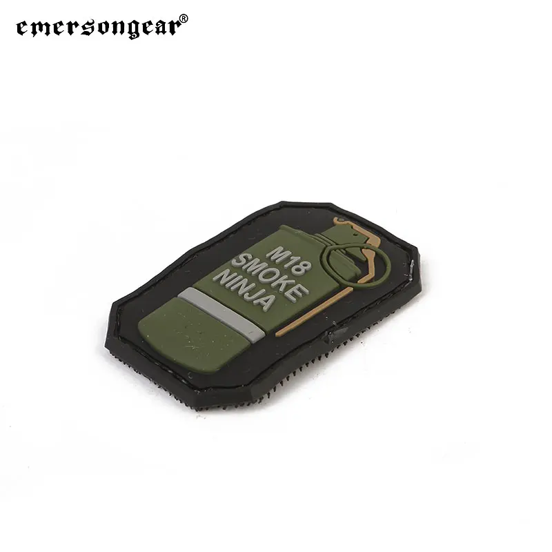 Тактические нашивки Emersongear (4 шт./компл.) M18 Smoke Ninja из ПВХ, эмблема-наклейка «Моральная граната», для тактического снаряжения, шлема, жилета, спорта
Тактические нашивки Emersongear (4 шт./компл.) M18 Smoke Ninja из ПВХ, эмблема-наклейка «Моральная граната», для тактического снаряжения, шлема, жилета, спорта