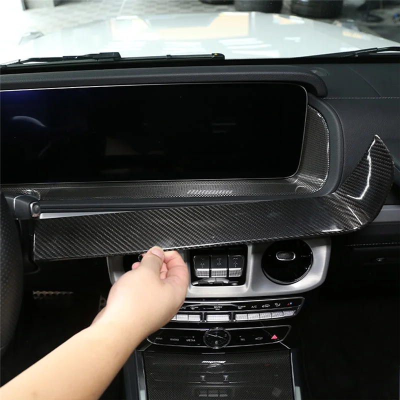 AM-For Mercedes-Benz G-Class G63 G350 G500 2019-2020 Dry Carbon Fiber Car Dashboard Display Screen Cover Trim Replacement
AM-For Mercedes-Benz G-Class G63 G350 G500 2019-2020 Dry Carbon Fiber Car Dashboard Display Screen Cover Trim Replacement