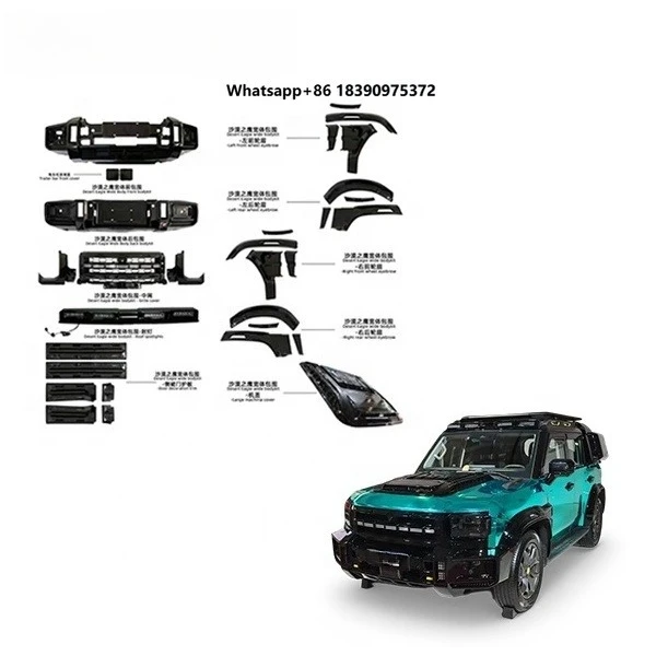 JETOUR T2 Traveller Upgrade Body Kit Customized Accessories Combinet Body Kit
JETOUR T2 Traveller Upgrade Body Kit Customized Accessories Combinet Body Kit