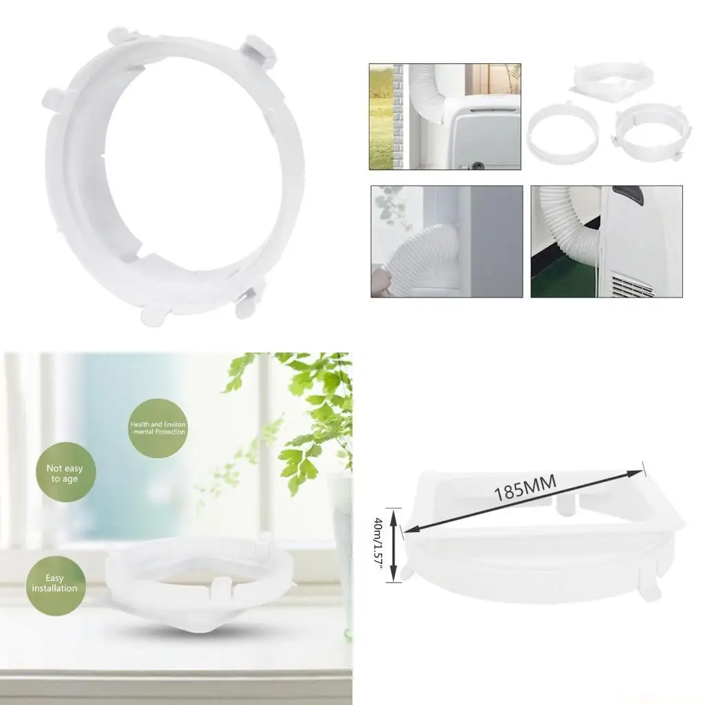 D0AB Аксессуары для окон для кондиционирования воздуха Соединитель выхлопного шланга прямоугольный/круглый
D0AB Аксессуары для окон для кондиционирования воздуха Соединитель выхлопного шланга прямоугольный/круглый