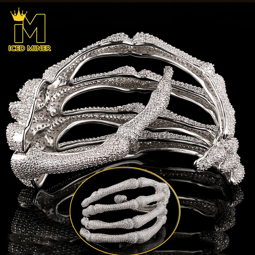 3D Adjustable Ghost Claw Ice Out Bracelet For Men Hip Hop Style Hollow Skull Bracelet Full Diamond Bracelet Jewelry Free Ship
3D Adjustable Ghost Claw Ice Out Bracelet For Men Hip Hop Style Hollow Skull Bracelet Full Diamond Bracelet Jewelry Free Ship