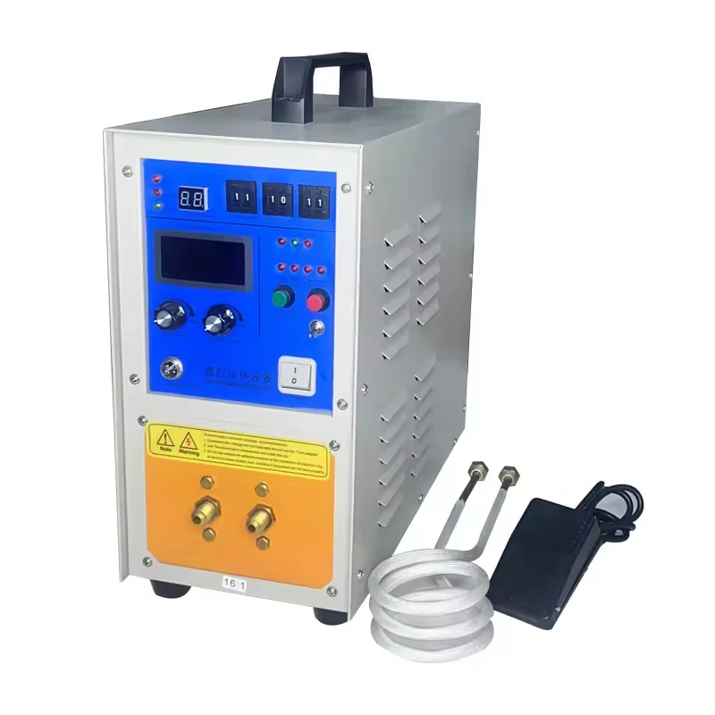 Induction Furnace Coil High Frequency Induction Heating Machine Treatment With Flexible Transformer High Frequency Induction